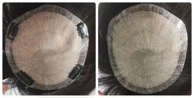 วิกผมแบบติดกาว ผสมติดกิ๊บ