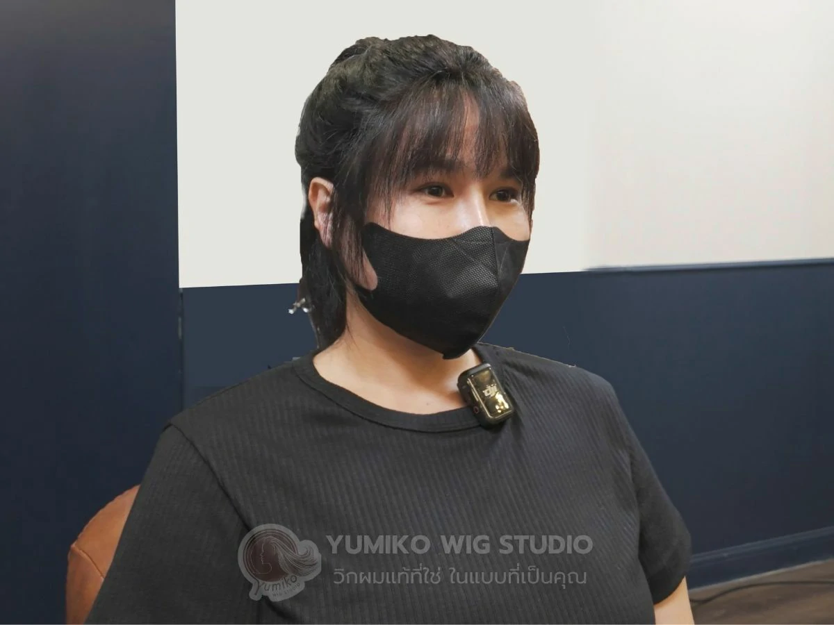 รีวิว มั่นใจขึ้นทุกวันด้วย วิกผมแท้ Yumiko Wig Studio มัดรวบรวมสูงได้