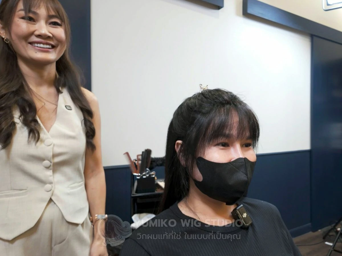 รีวิว มั่นใจขึ้นทุกวันด้วย วิกผมแท้ Yumiko Wig Studio รวบผมได้ ทรงใส่ฝันของคนใส่วิก