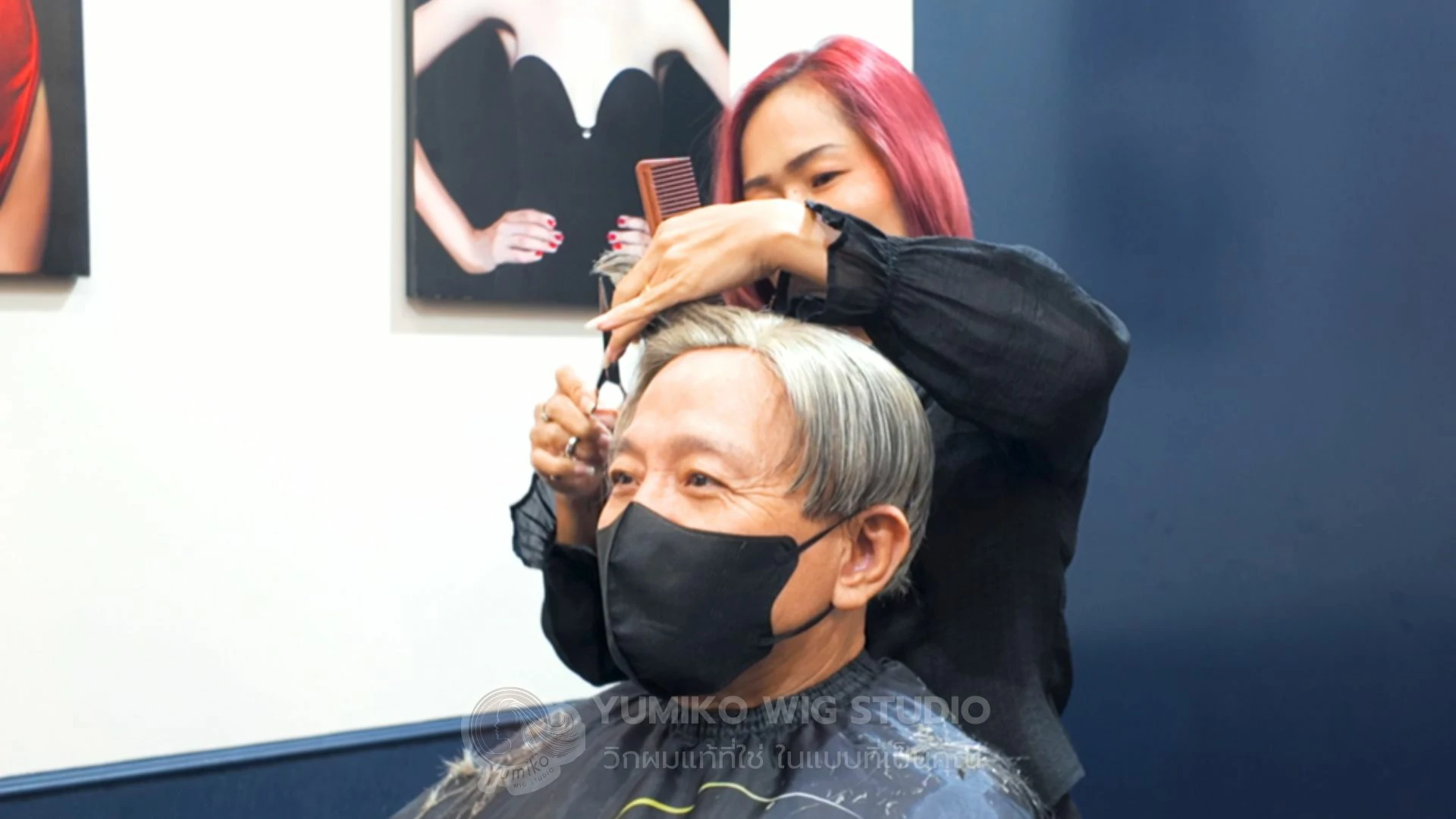 รีวิว วิกผมแท้ผู้ชาย Yumiko ใส่สบาย มั่นใจทุกกิจกรรม ฮาฟวิกติดเทป Yumiko Wig Studio_1