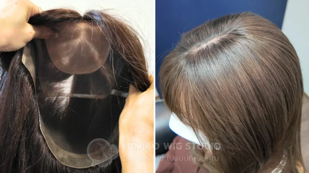 รีวิว วิกผมแท้ Yumiko สำหรับผู้ป่วยคีโม ใส่สบาย ระบายอากาศสูง Yumiko Wig Studio