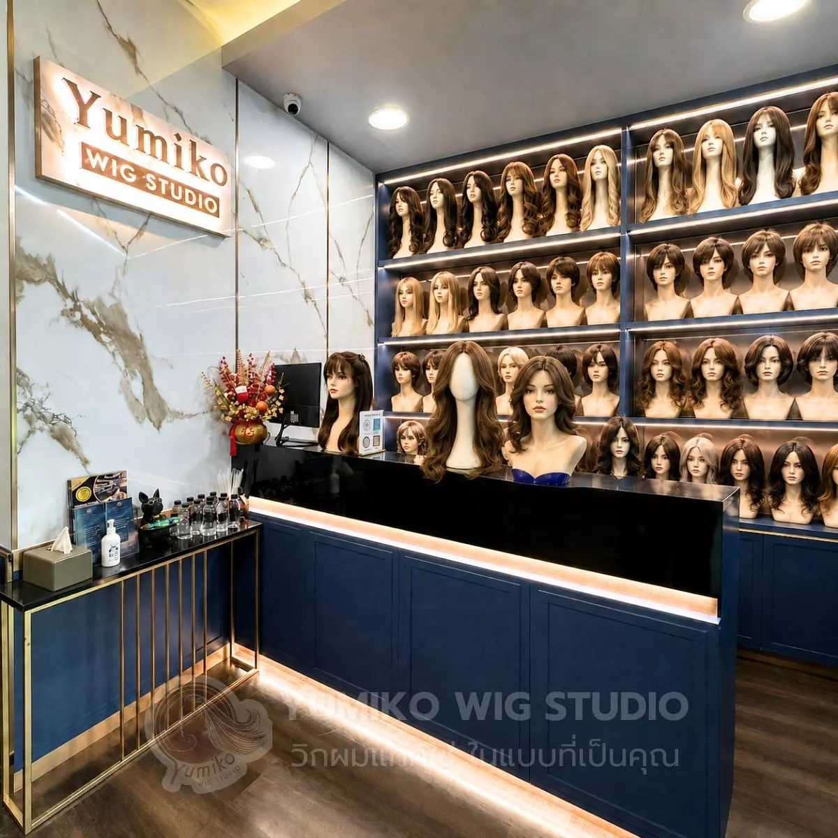 ร้านวิกผมแท้ Yumiko Wig Studio บางนา ยูมิโกะ วิก สตูดิโอ